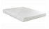 Divano letto con letto in metallo e rotelle gemellari - Bianco