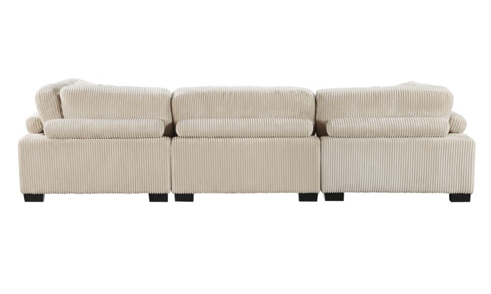 Canapé Modulaire 3 Pièces Beige