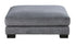 Divano componibile modulare a 4 pezzi con pouf