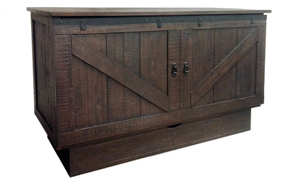 Sleep Chest - Bridger Auburn MasterBedroom Dark Brown Solid Wood