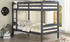 Bunk Bed - Twin over Twin Solid Wood - Grey