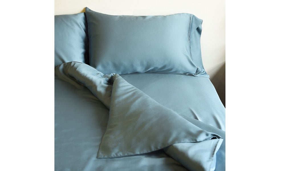 Fronde de couette en bambou naturel Aegean - Queen