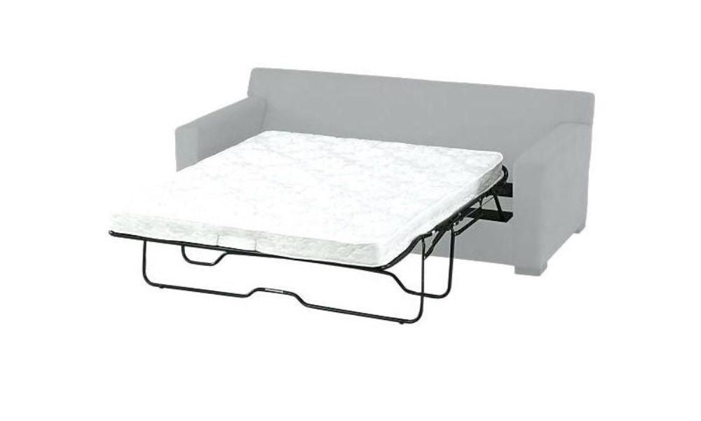 Canapé en tissu avec lit escamotable - Beige (Fabriqué au Canada)