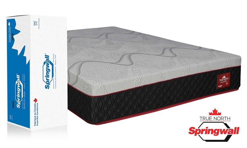 Springwall® True North Elite Chiropractic® Gros-Morne Matelas hybride à fermeté moyenne