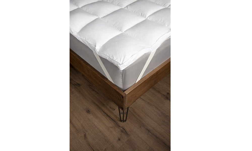 Surmatelas en gel micro-fibre alternative au duvet, 2 pouces d'épaisseur - taille Queen