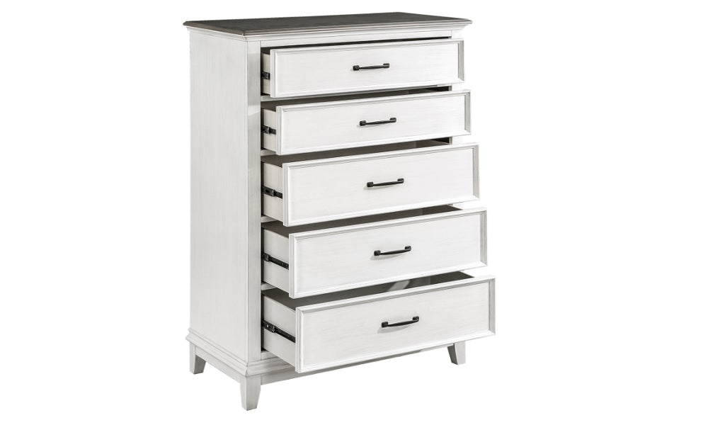 Oak Wood Bedroom Furniture Set