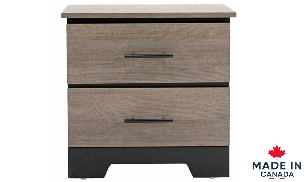 Sandstone Continental Coast 2 Drawers Night Table