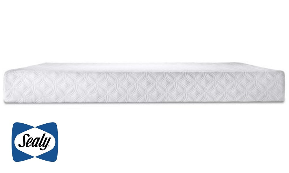 Matelas Sealy® Cocoon™ Firm en mousse à mémoire de forme de 8 pouces, livré dans une boîte