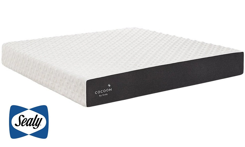 Materasso in memory foam Sealy® Cocoon™ da 10" in scatola