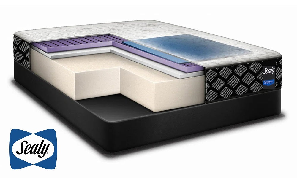 Materasso rigido in memory foam Sealy Posturepedic® East-Haven Tight Top Bio-Gel Latex
