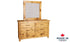 Solid Wood Bedroom Set - Landscape Mirror
