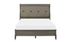 Solid Wood Engineered and Birch Veneer Bedroom Set - Gray - King Bed