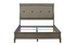 Solid Wood Engineered and Birch Veneer Bedroom Set - Gray - Queen Bed