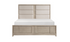 Solid Wood Engineered and Birch Veneer Bedroom Set - Light Gray - Queen Bed