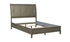 Solid Wood Engineered and Birch Veneer Bedroom Set - Gray