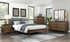 Solid Wood Engineered and Veneer Bedroom Set - Walnut Veneer