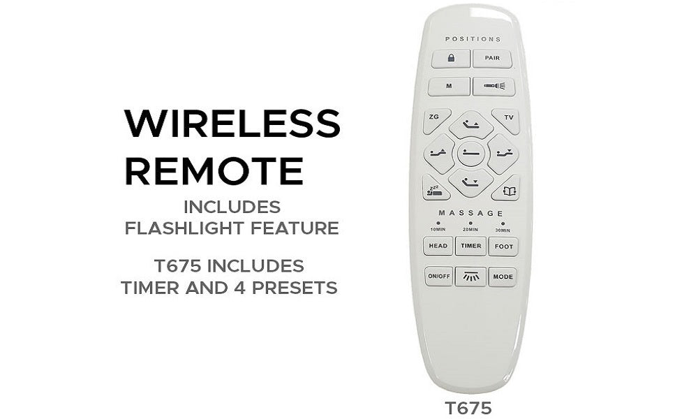 Lit plateforme électrique réglable avec massage et USB - Gris