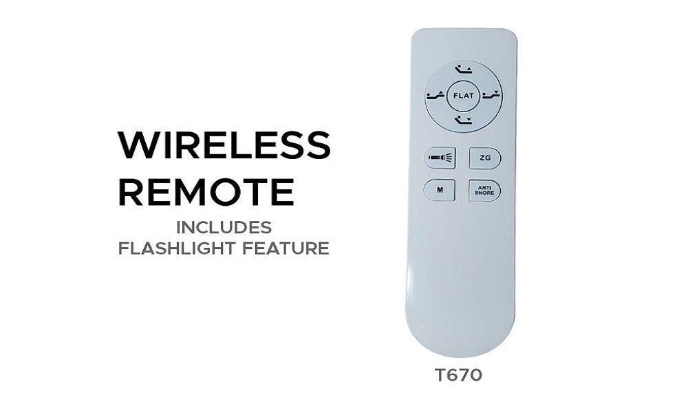 Lit à plateforme électrique réglable - Gris