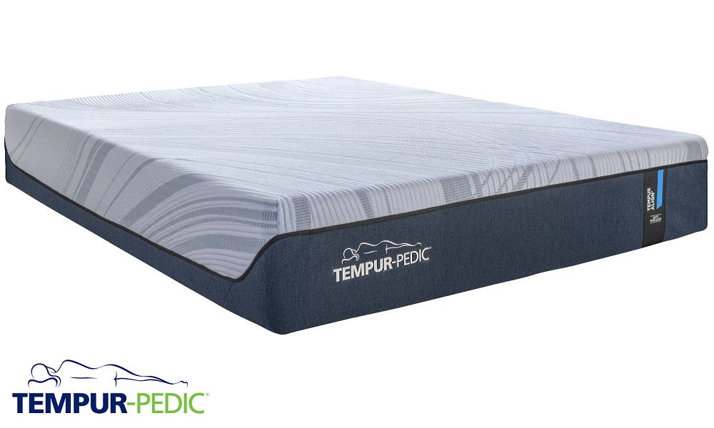 Materasso in memory foam morbido TEMPUR-PEDIC® Tempur-Align™ 2.0 blu da 11 pollici