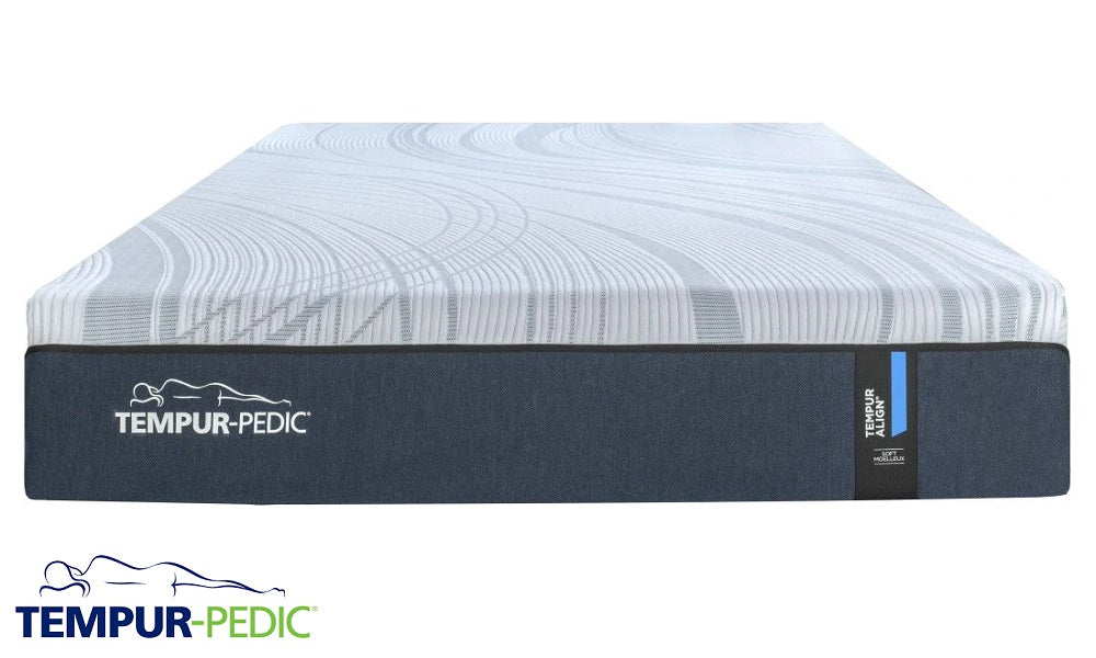 Materasso in memory foam morbido TEMPUR-PEDIC® Tempur-Align™ 2.0 blu da 11 pollici