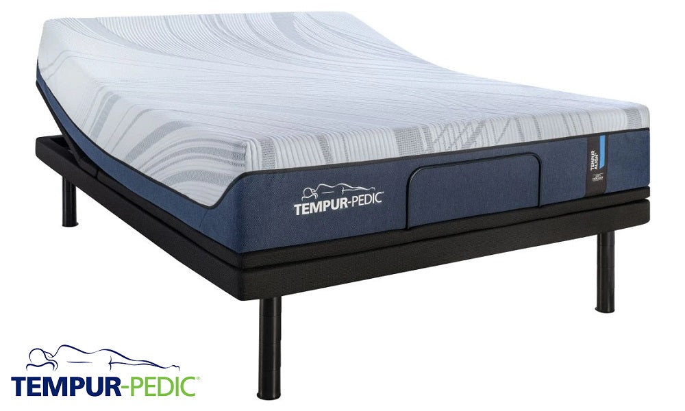 Materasso in memory foam morbido TEMPUR-PEDIC® Tempur-Align™ 2.0 blu da 11 pollici
