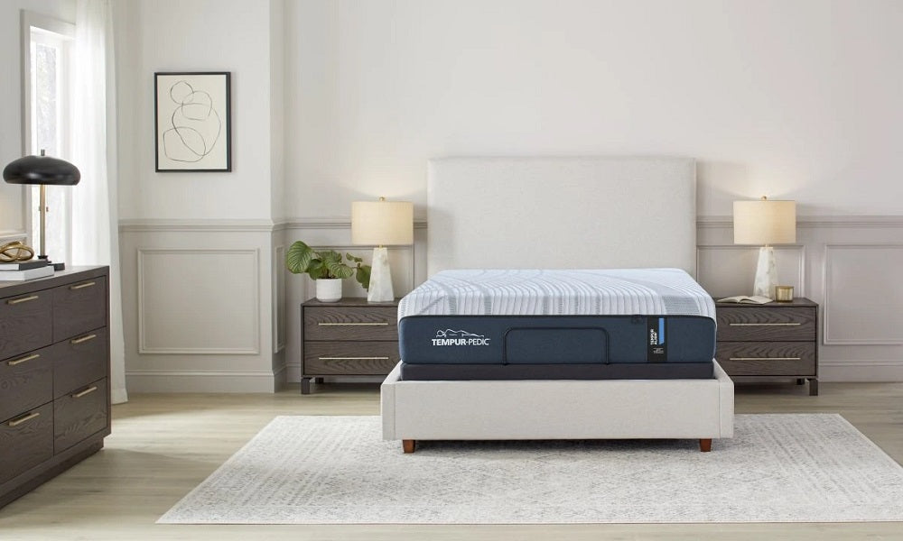 Materasso in memory foam morbido TEMPUR-PEDIC® Tempur-Align™ 2.0 blu da 11 pollici