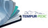 Materasso in memory foam Tempur-ProAlign™ 2.0 Teal da 12" di media grandezza