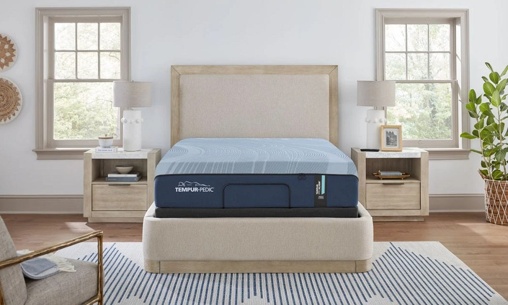 Materasso in memory foam Tempur-ProAlign™ 2.0 Teal da 12" di media grandezza