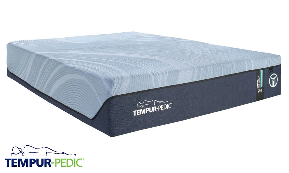 Materasso in memory foam ibrido Tempur-ProAlign™ 2.0 Teal da 12" di media grandezza
