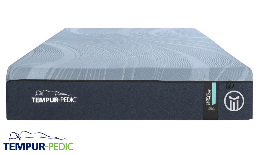 Materasso in memory foam ibrido Tempur-ProAlign™ 2.0 Teal da 12" di media grandezza