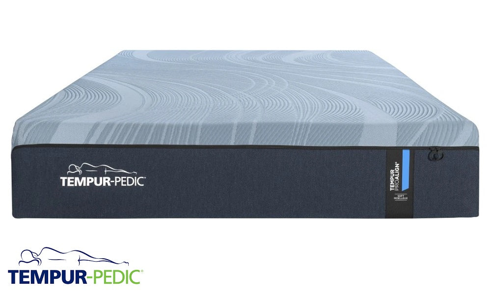 TEMPUR-PEDIC Materasso in memory foam morbido Tempur-ProAlign™ 2.0 blu da 12 pollici