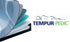 TEMPUR-PEDIC Materasso in memory foam morbido Tempur-ProAlign™ 2.0 blu da 12 pollici