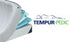 Materasso in memory foam TEMPUR-PEDIC® Tempur-Align™ 2.0 Teal da 10" di media grandezza