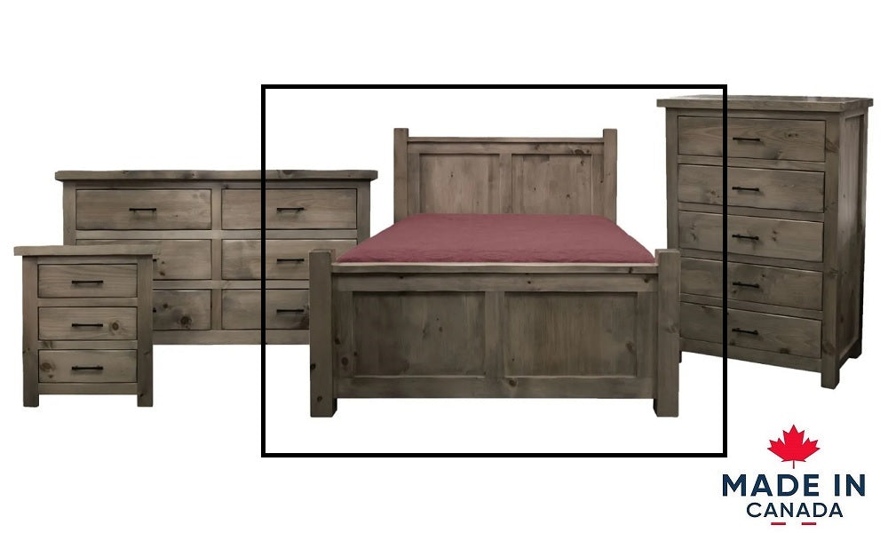 Wooden Bedroom Set4 Post Queen Bed
