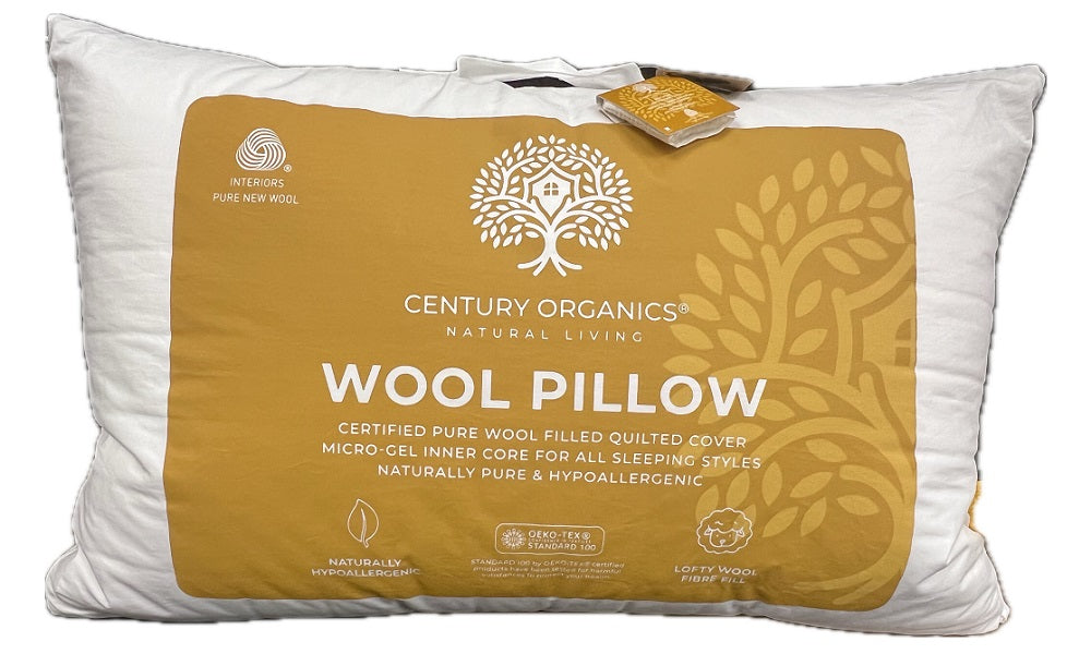 Oreiller en laine australienne biologique - Queen