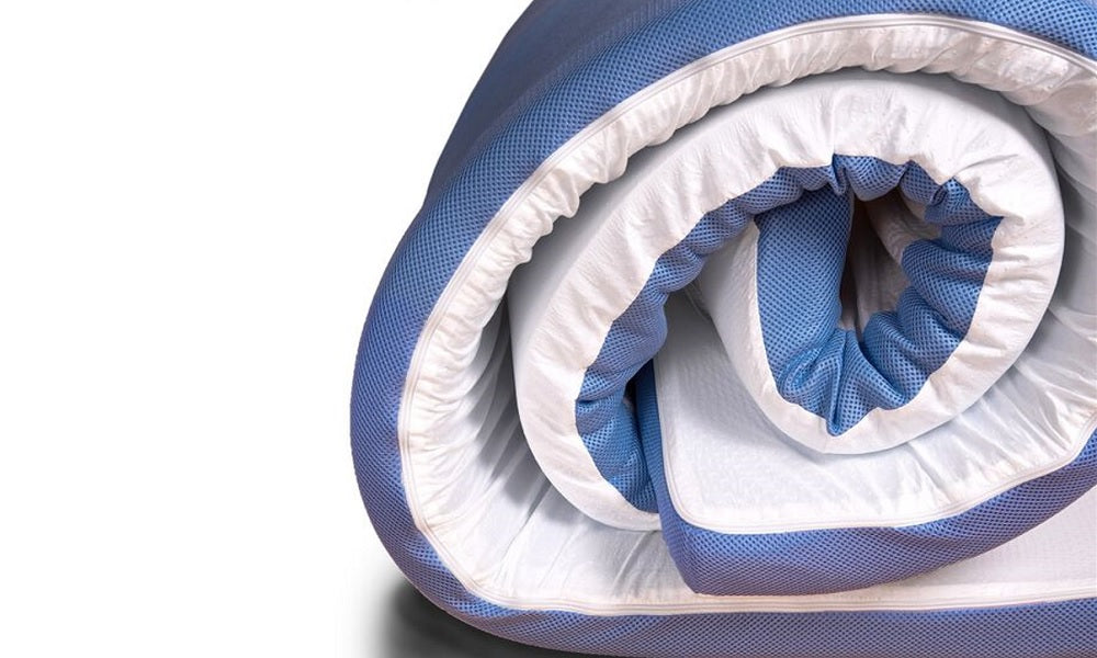 Surmatelas en mousse à mémoire de forme avec gel rafraîchissant, 3 pouces - Queen