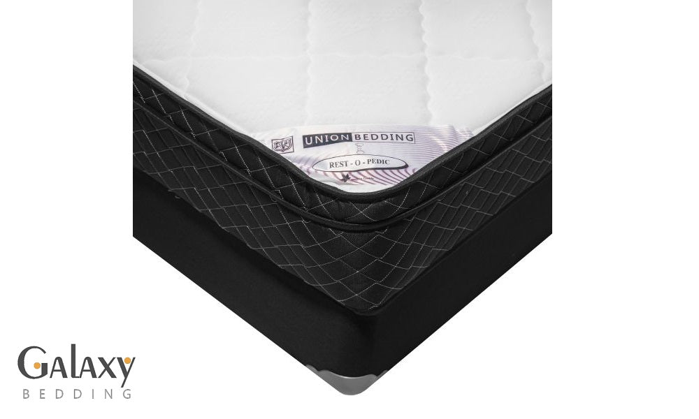 Matelas Galaxy Rest-O-Pedic à sommier européen à fermeté moyenne