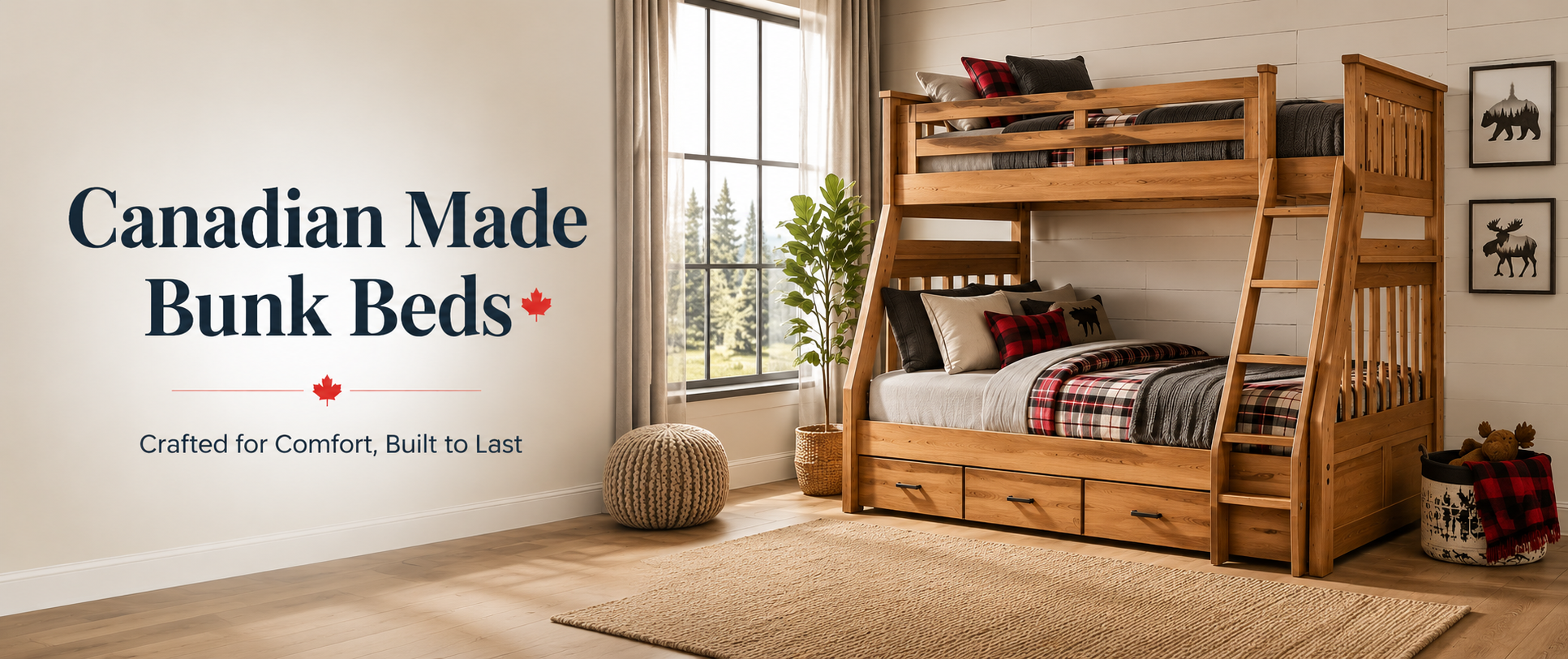 Bunk Beds (Made in Canada)