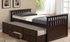 Trundle Bed with Drawers - Espresso