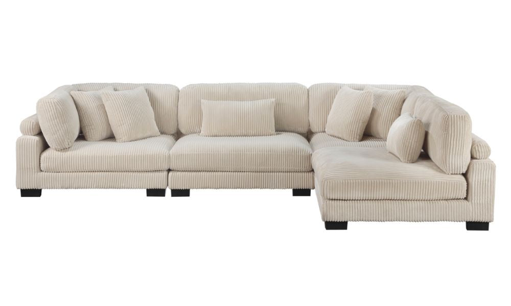 4-Piece Modular Sectional Beige