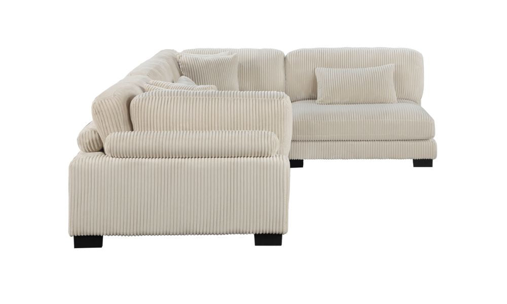 4-Piece Modular Sectional Beige