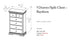 Mobilier de chambre à coucher en érable massif, fabrication canadienne - Chocolat Bayshore