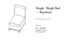Mobilier de chambre à coucher en érable massif, fabrication canadienne - Chocolat Bayshore