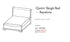 Mobilier de chambre à coucher en érable massif, fabrication canadienne - Chocolat Bayshore