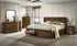 Ensemble de meubles de chambre à coucher en bois de chêne massif - Chêne naturel