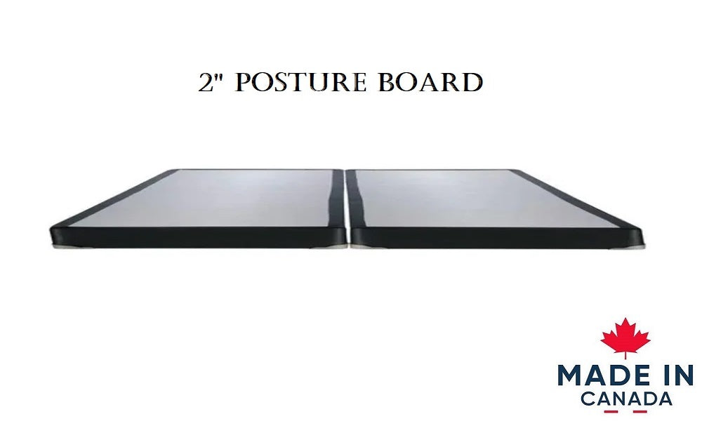 Premium Quality 2" Platform Box Springs Or Posture Board (Mattress Foundation) - Queen (2 Splits)