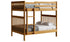 Canadian Made Solid Wood Bunk Bed - Double over Double - Classic | Brindle | Cloud | Espresso | Graphite | Storm