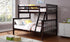 Bunk Bed - Twin over Double Solid Wood - White | Grey | Espresso