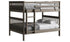 Canadian Made Solid Wood Bunk Bed - Double over Double - Classic | Brindle | Cloud | Espresso | Graphite | Storm