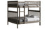 Canadian Made Solid Wood Bunk Bed - Queen over Queen - Classic | Brindle | Cloud | Espresso | Graphite | Storm